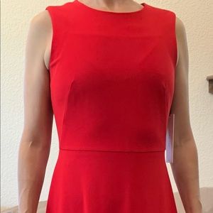 Red Calvin Klein maxi dress, new with tag, size 6